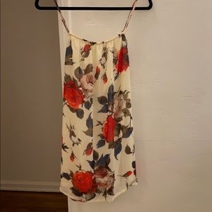 Floral Silk Dress